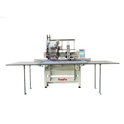 1+1 Капачка, смесена с навиваща бродираща машина